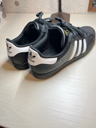 adidas SUPERSTAR ブラック28cm