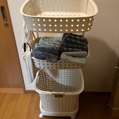 ランドリーバスケット　