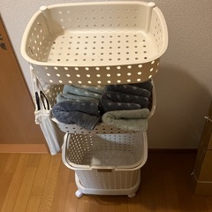 ランドリーバスケット　の画像