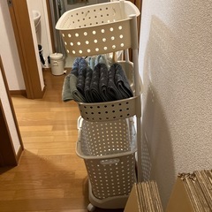 ランドリーバスケット　の画像