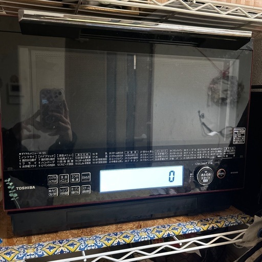 ⚠⚠️注意⚠️レンジ機能故障中のTOSHIBA過熱水蒸気オーブンレンジ