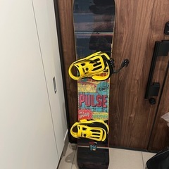 スノーボードとシューズ