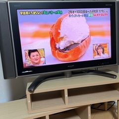 テレビ　SHARP 32 テレビ台セット