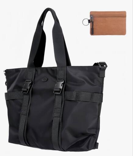 【新品】トートバッグ メンズ 大容量 3WAY キャンバス a4収納 撥水 Mサイズ