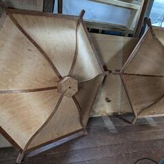 御神輿の屋根？　未完成品　２基有りの画像