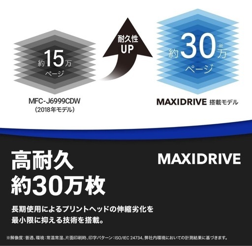 ブラザー プリンター A3インクジェット複合機 MFC-J7100CDW (FAX/ADF/30万ページ耐久/自動両面)