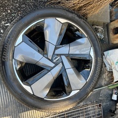 日産☆オーラ☆純正ホイール☆4本セット☆夏タイヤ 日産 オーラ 純正 ホイール タイヤ 4本セット 納車外し 新車外し