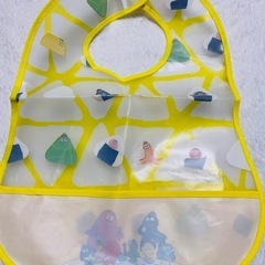 EEISON スプーン&フォーク　お食事エプロンセット　子供　キッズ　カトラリー　持ち運びケース付きの画像