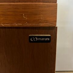 『maruni』マルニ 地中海シリーズ ガラスキャビネット キャビネット 飾棚 飾り棚 ライト付き RWcab1の画像
