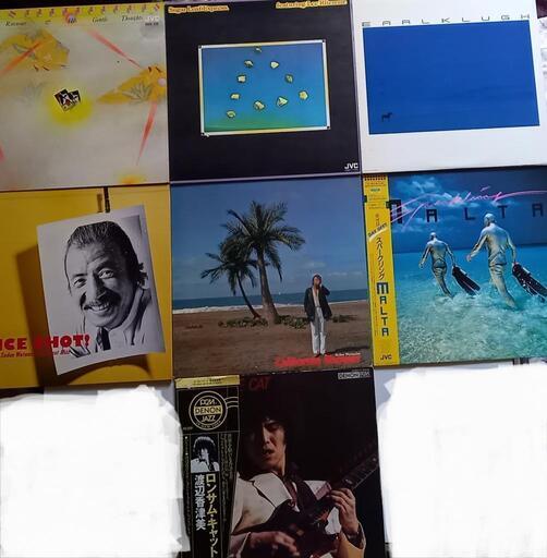 LPレコード　80's前後ジャズ、クロスオーバー7枚まとめ売り