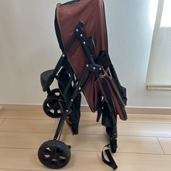 折りたたみペットカートの画像