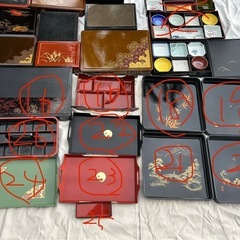 松花堂弁当やお盆⭐︎処分しますの画像