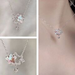 スターラインストーンネックレス（新品）在庫数2の画像
