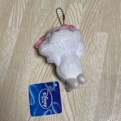 【新品・タグ付き】Disney ★ おしゃれキャット マリーちゃん マスコット　キーホルダー　の画像