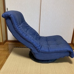 回転式座椅子　リクライニングチェアーの画像