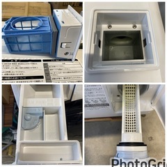 お薦め品‼️シャープ ドラム洗濯乾燥機7/3.5kg ES-S7H-WH 2023年の画像