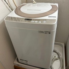 洗濯機　2019年　 シャープ製　