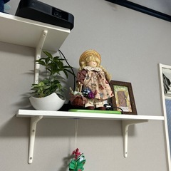 ウォールシェルフ, ホワイトの画像