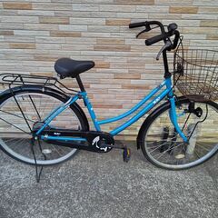 中古自転車 変速無し 26インチ ブロックダイナモ 軽整備済み ...