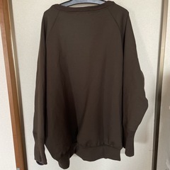 【美品】ジーナシス　ビッグスウェットトレーナーの画像