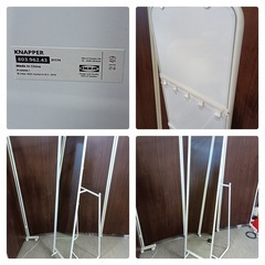 ★[八3349]  IKEA　イケア　スタンドミラー　姿見　の画像