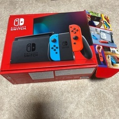 『販売終了』任天堂Switch本体初期型の方です。