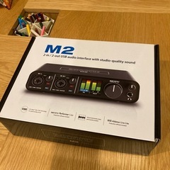 MOTU M2オーディオインターフェースの画像
