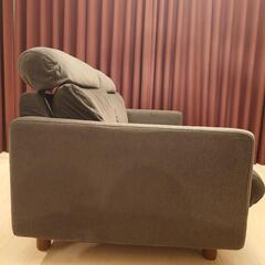 無印良品　ソファ本体・2.5シーター・フェザー・ポケットコイル・ハイバックタイプの画像