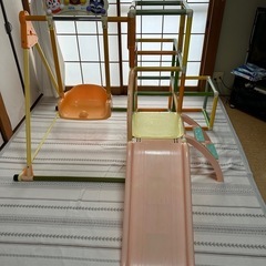 アンパンマンジャングルジムブランコ付き
