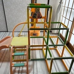 アンパンマンジャングルジムブランコ付き
の画像