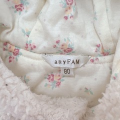 anyFam ウサ耳ポンチョ　80の画像
