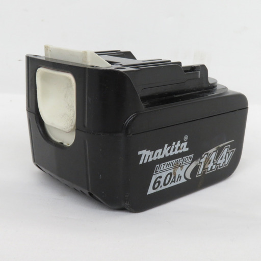 makita マキタ 14.4V 6.0Ah Li-ionバッテリ 残量表示付 雪マーク付 充電回数13回 BL1460B A-60660 中古 【工具専門店 テイクハンズ金沢野々市店】