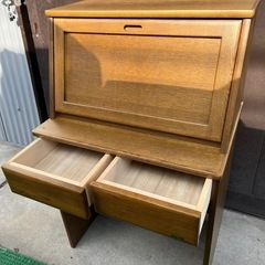 浜本工芸 ハマモク ライティングビューロー デスクの画像