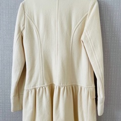【お買い得】かわいいロングコートMサイズ　INGNI 　クリーム色の画像
