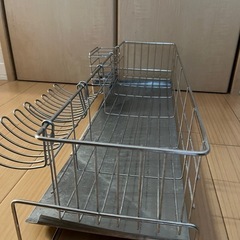 キッチン水切りカゴ　燕三条製の画像