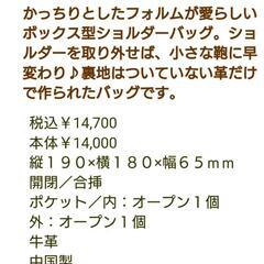 ダヤン 本革 2way バッグの画像