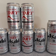 ビール7本　アサヒスーパードライ