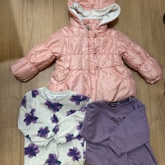 女の子95サイズ 長袖　冬服まとめ売り　