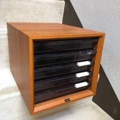 五段引き出し(木製枠) 