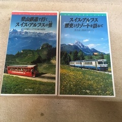 ビデオテープ　スイス　アルプス