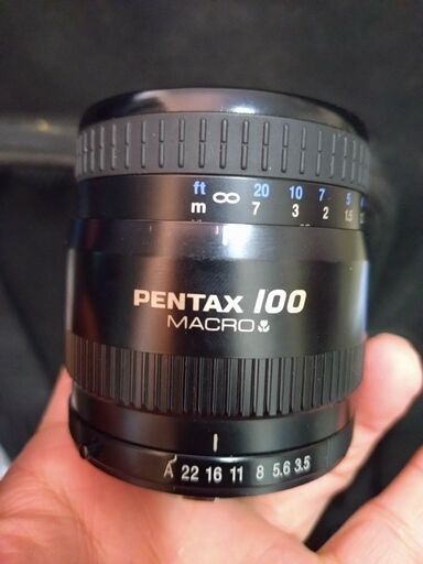 希少　優良品　pentax fa 100 macro