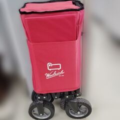 商談中 ウールリッチ キャリーカート アウトドアワゴン 赤/レッド キャリーワゴン 折りたたみ アウトドア用品 キャンプ用品  WOOLRICH 札幌市 中央区 南12条店の画像