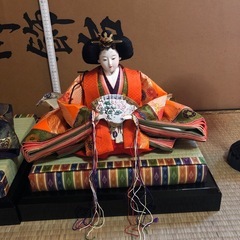 お雛様人形飾りの画像
