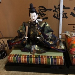 お雛様人形飾りの画像
