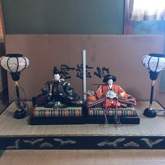 お雛様人形飾り
