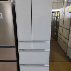冷蔵庫 HITACHI　日立　R-HW60R　ガラストップ　両開...