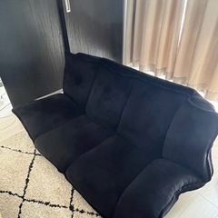2人掛け座椅子ソファの画像