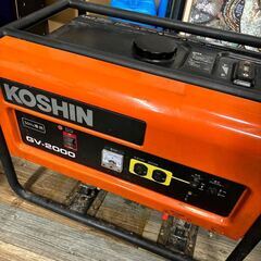 動作品 KOSHIN 工進 2.0kVA スタンダード 発電機 ...