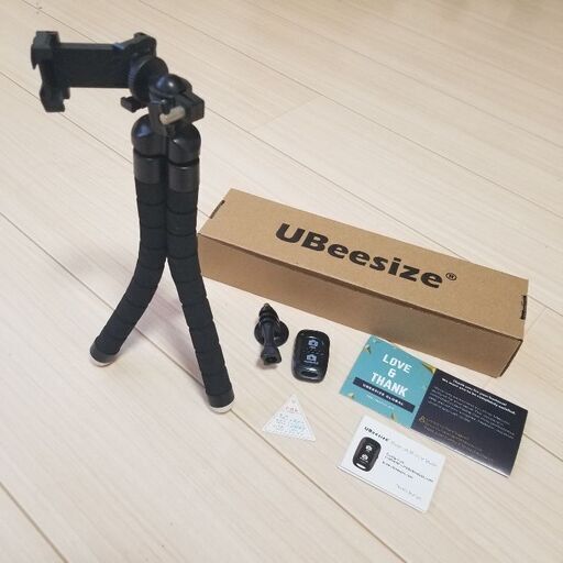 新品■スマホスタンド　リモコン付きセット