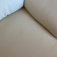 【美品•最終価格・特典有】リビング　カウチソファ　椅子　チェア　関家具　白　ホワイト　アイボリー　クリームの画像
